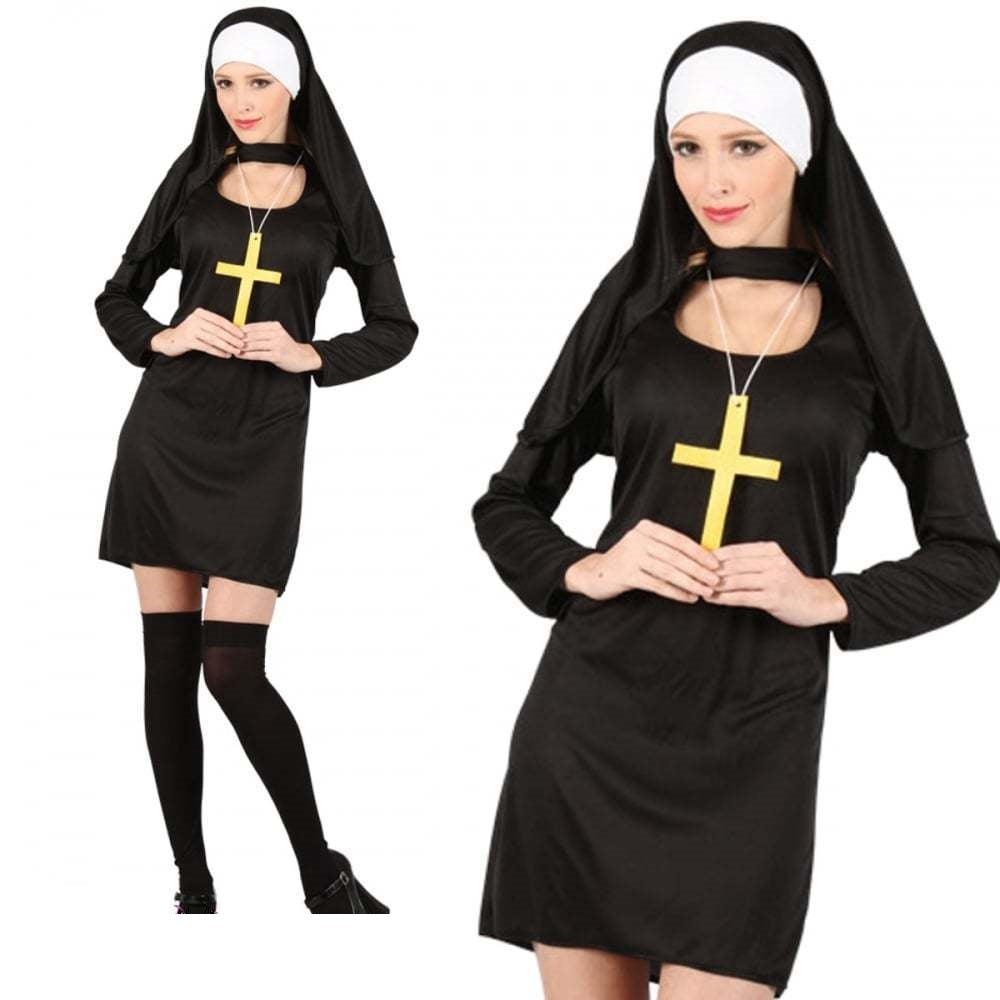 Sexy Nun Costume – Kingdom Fancy Dress