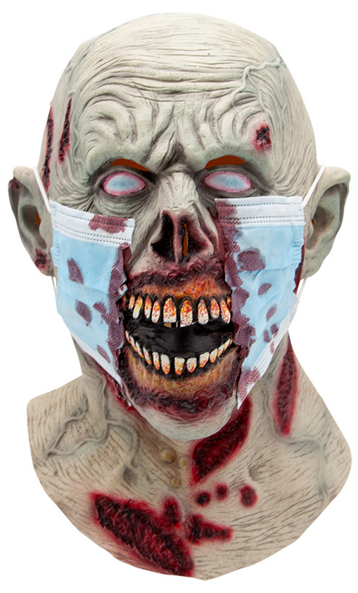 Outbreak Zombie Latex Mask Adults Halloween Fancy Dress Surgeon Doctor
