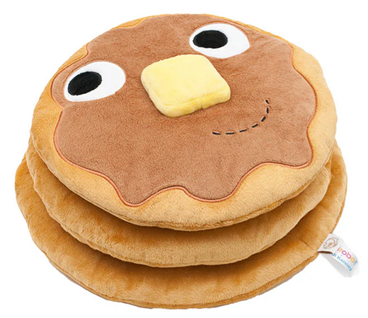 Yummy World Stacks Pancake Medium Plush Soft Toy Kids Collectable