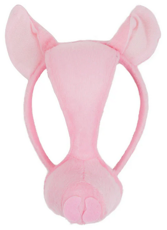Pig Mask With Sound Kids Farm Animal Book Day Fancy Dress Prop