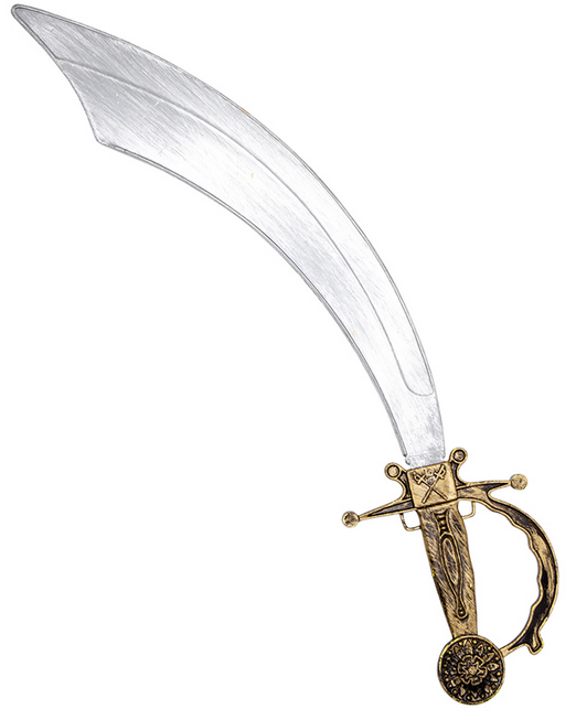 Pirate Sword Pirates Fancy Dress Prop Adults Kids Role Play Accessory Halloween