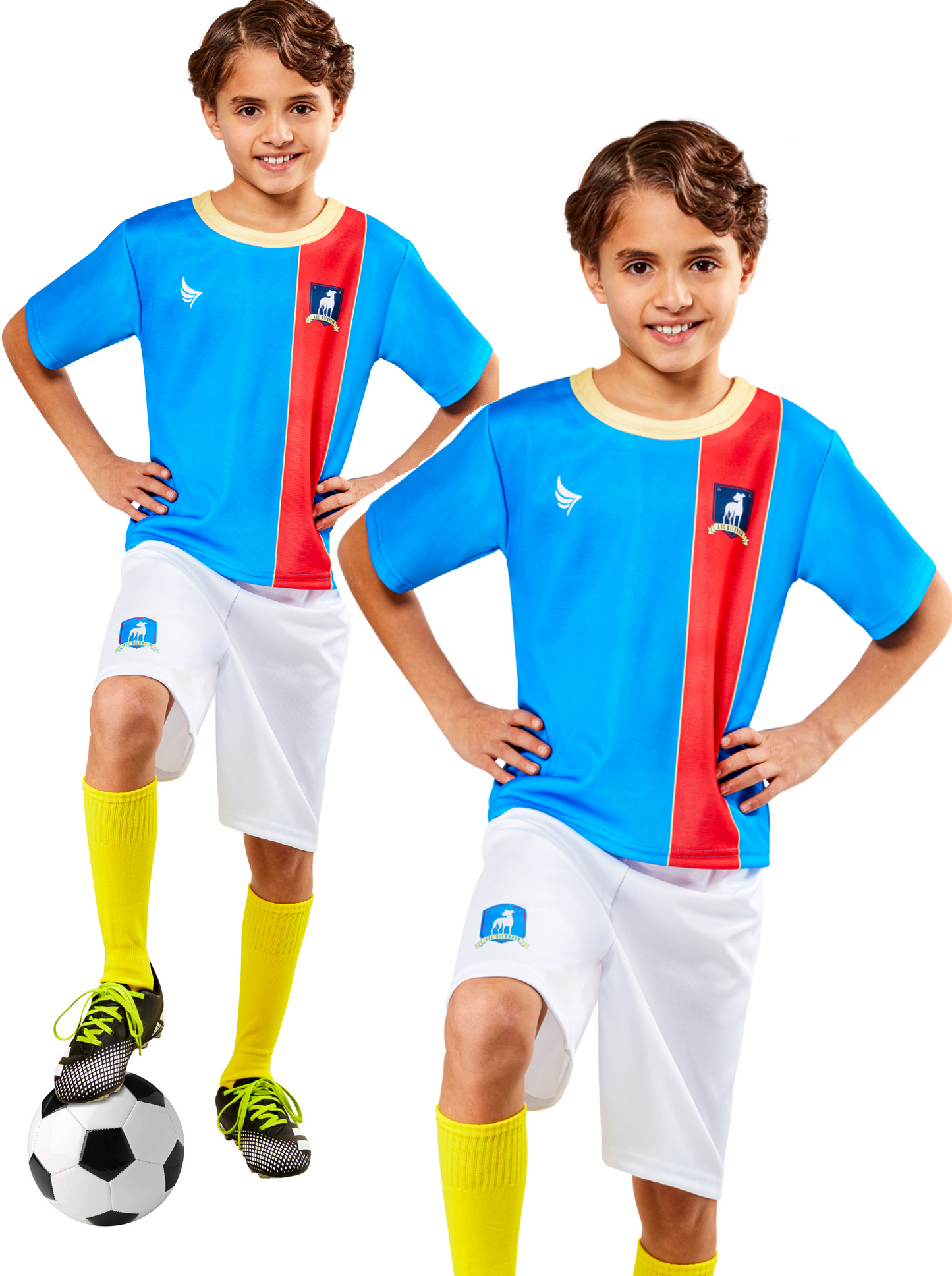 Ted Lasso Football Player Costume Kids Fancy Dress AFC Richmond Football Kit
