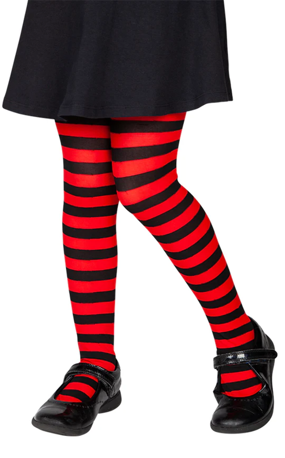Kids Tights Striped Halloween Book Day Girls Fancy Dress Striped Tights
