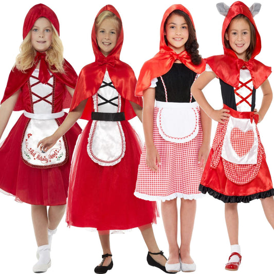 Girls Red Riding Hood Costume