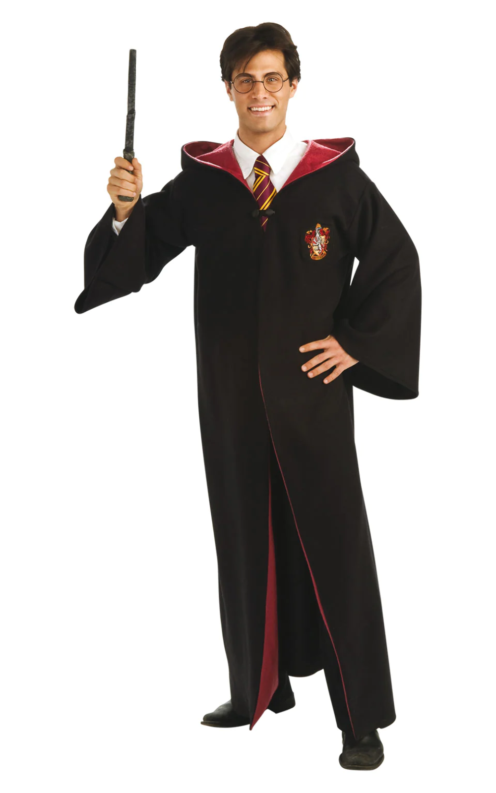 Deluxe Harry Potter Mens Robe World Book Day Adults Fancy Dress Outfit