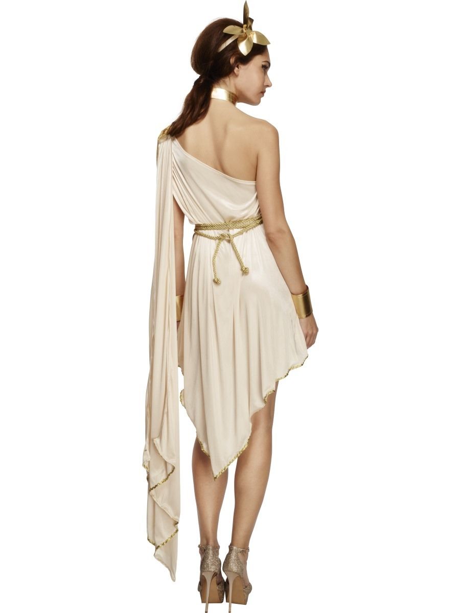 Greek Goddess Fancy Dress Costume Roman Toga Grecian Womens UK 8-18