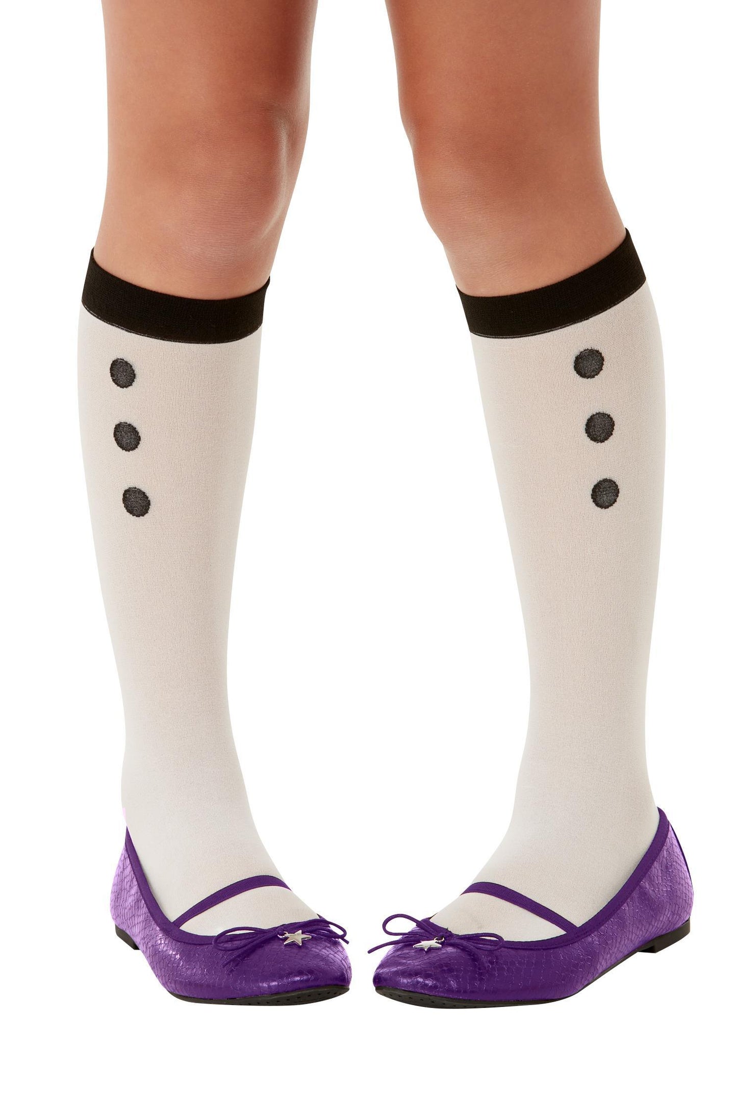 Santoro The Hour Socks White Childrens Doll Socks Fancy Dress Dolly Accessory
