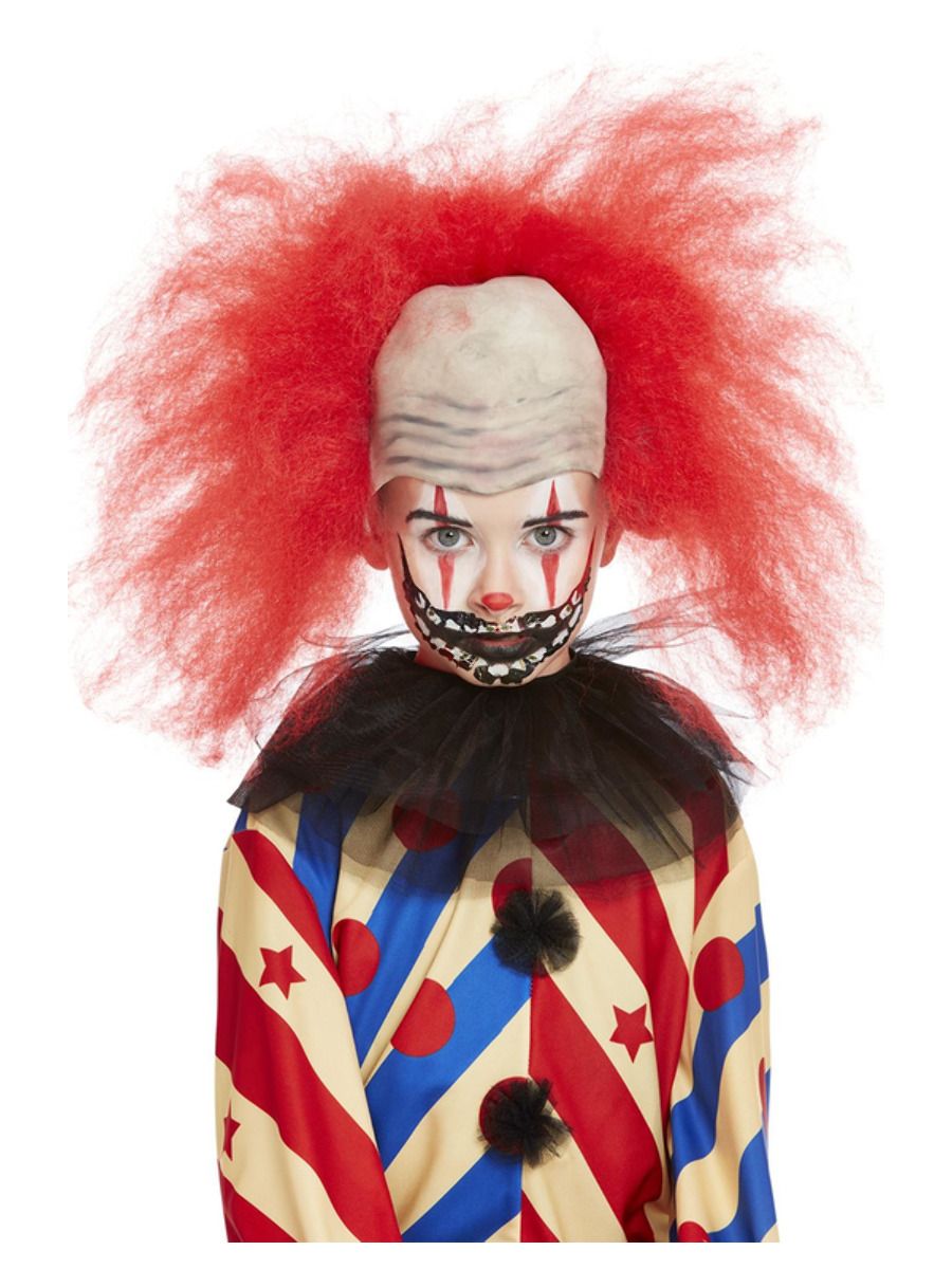 Scary Clown Make Up Kit Childrens Halloween Tattoo Fancy Dress Accessory Aqua