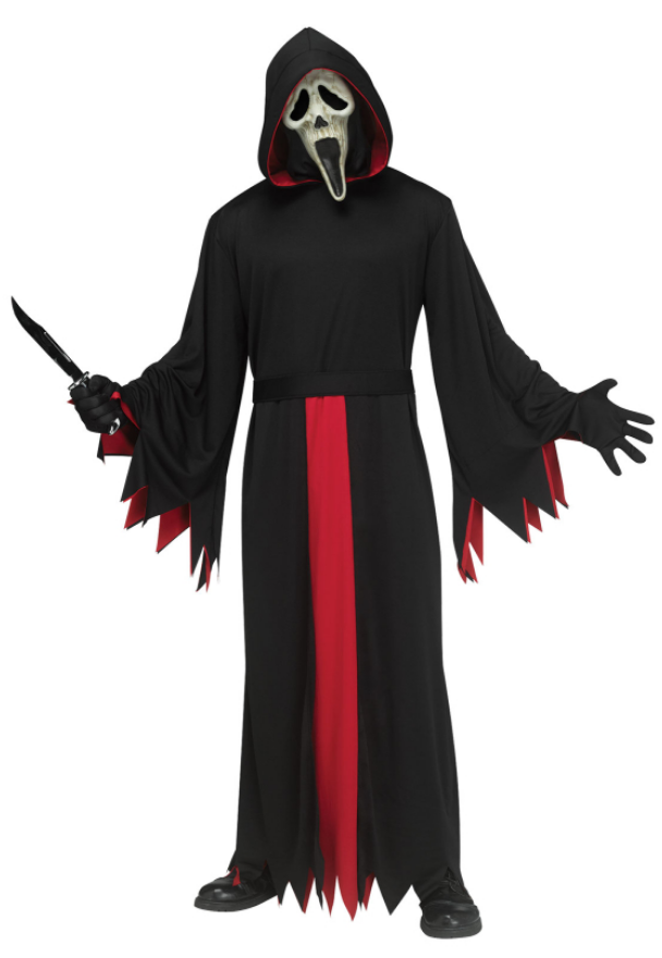 Ghost Face® Reaper Adult Costume Official Fun World Fancy Dress Scream Outfit