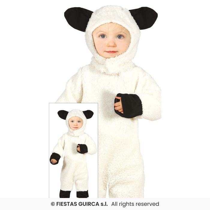Sheep Costume Toddlers Nativity Play Christmas Lamb Fancy Dress Outfit Age 1-2