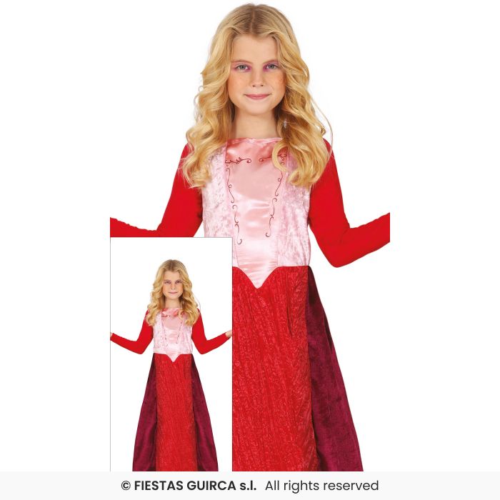 Sister Witch Girls Halloween Red Witches Fancy Dress Costume Age 3-12