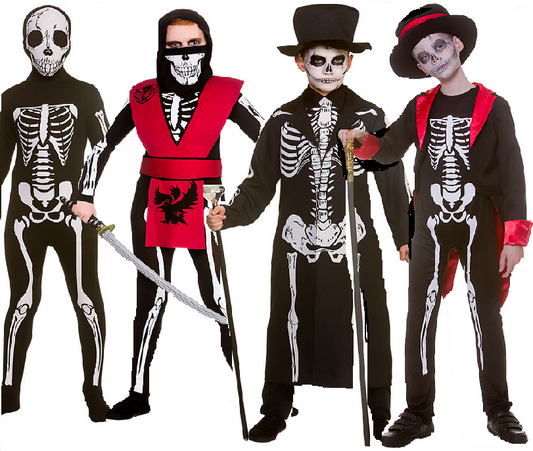 Skeleton Boys Costume