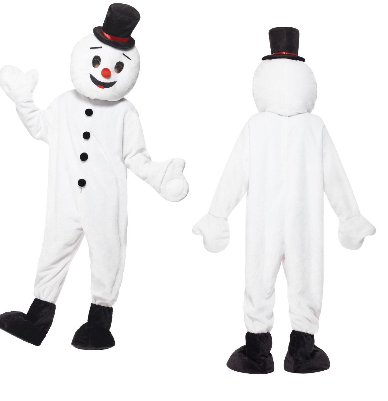 Giant Deluxe Christmas Mascot Charity Xmas Event Snowman Fancy Dress Costume