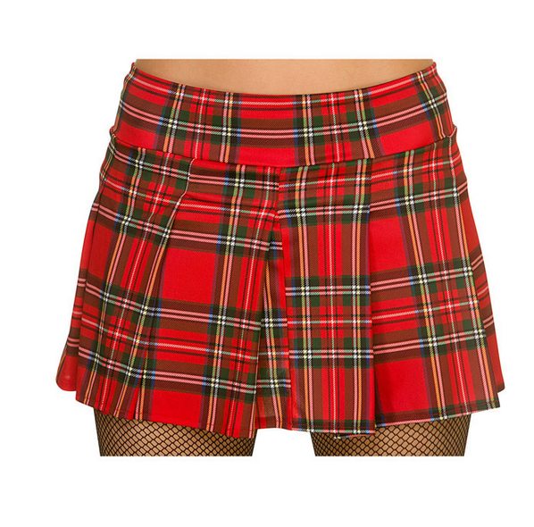 Tartan Punk Rocker Skirt Ladies Fancy Dress 90s School Girl Skirt Highland Dance
