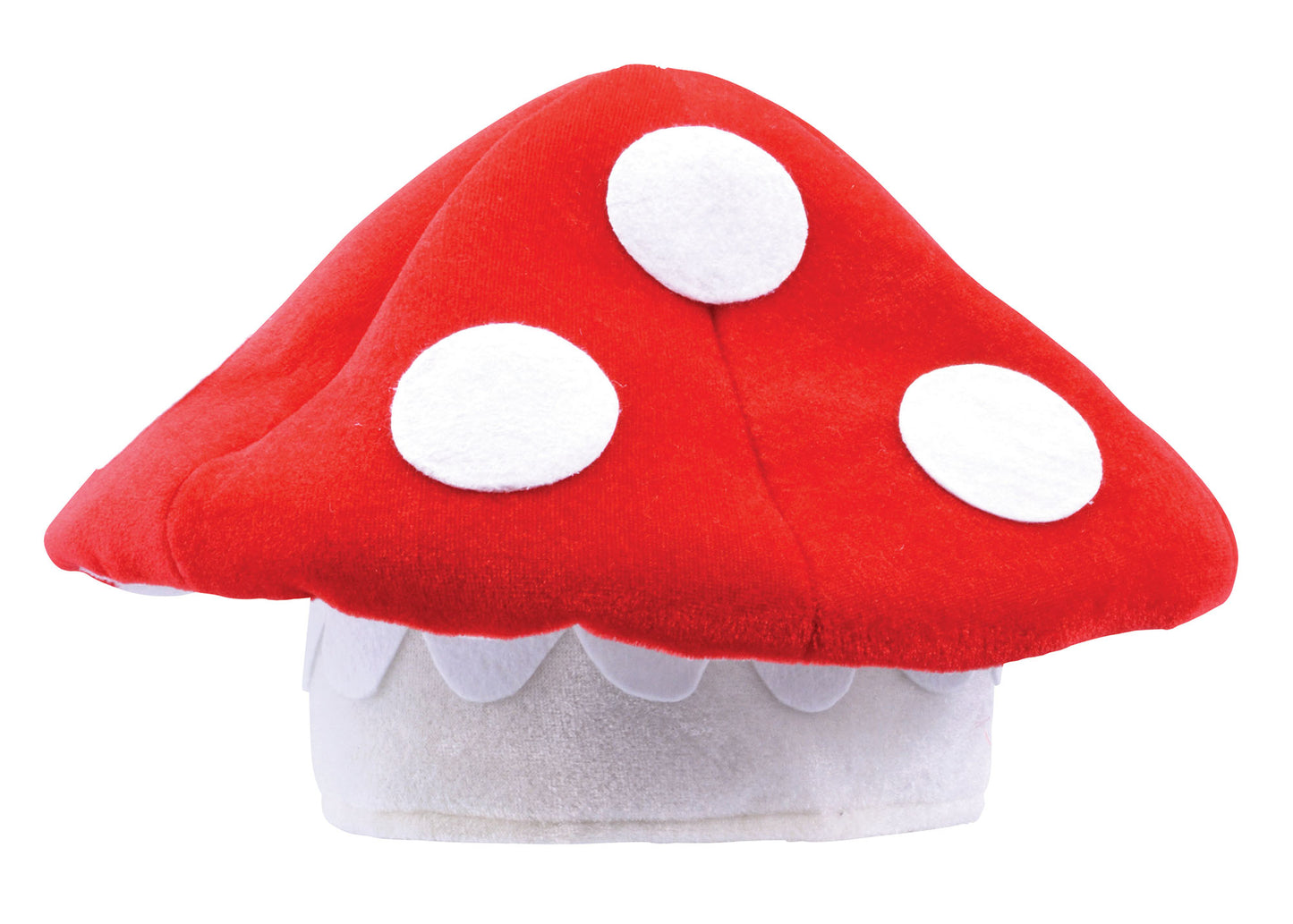 Adults Toadstool Hat Mushroom Toad Fancy Dress Costume Fairy Tale Nature