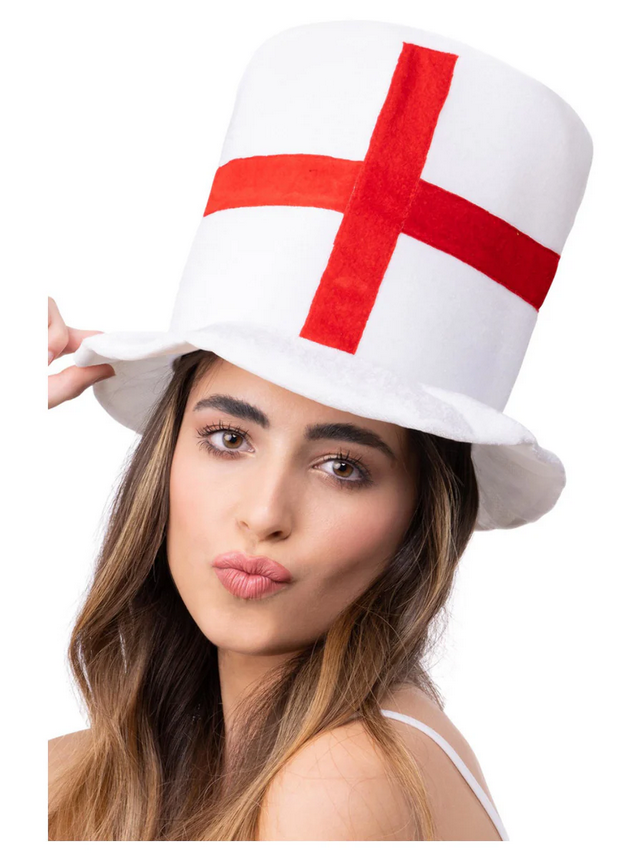 England Flag English Football Euros Fancy Dress Props Adults Supporter Accessories