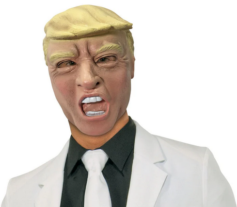 Trump Mask American President Fancy Dress Accessory Mens