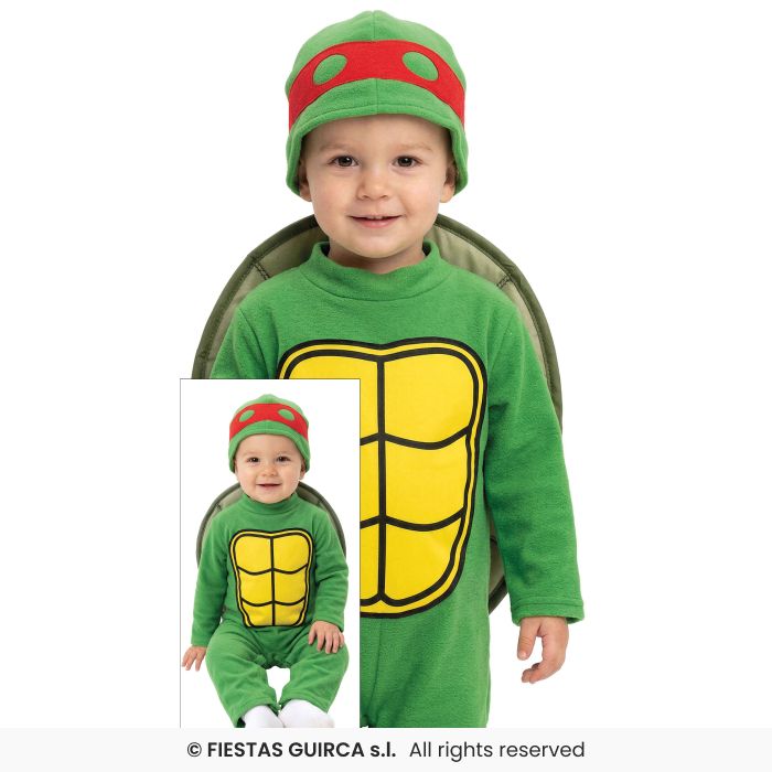 Turtle Hero Toddlers Fancy Dress Costume Superhero Outfit Age 1-2