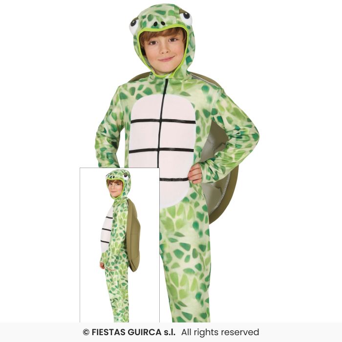 Turtle Costume Boys Girls Animal Fancy Dress Outfit Sea Creature Kids Age 3-12