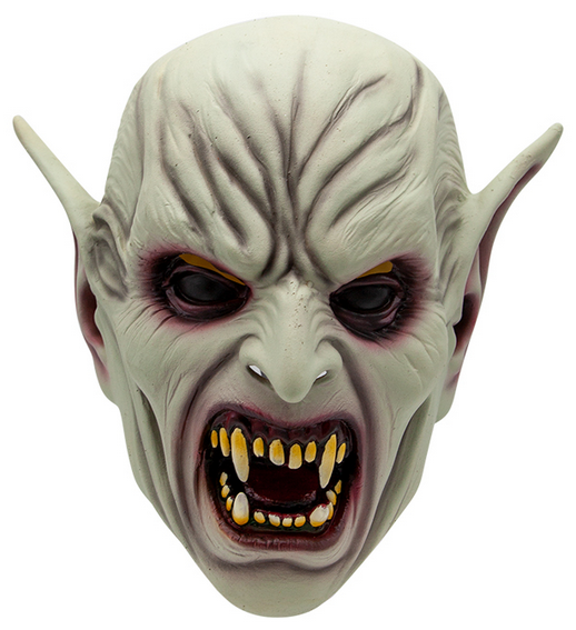 Demon Vampire Latex Mask Halloween Fancy Dress Adults Vampires Mask