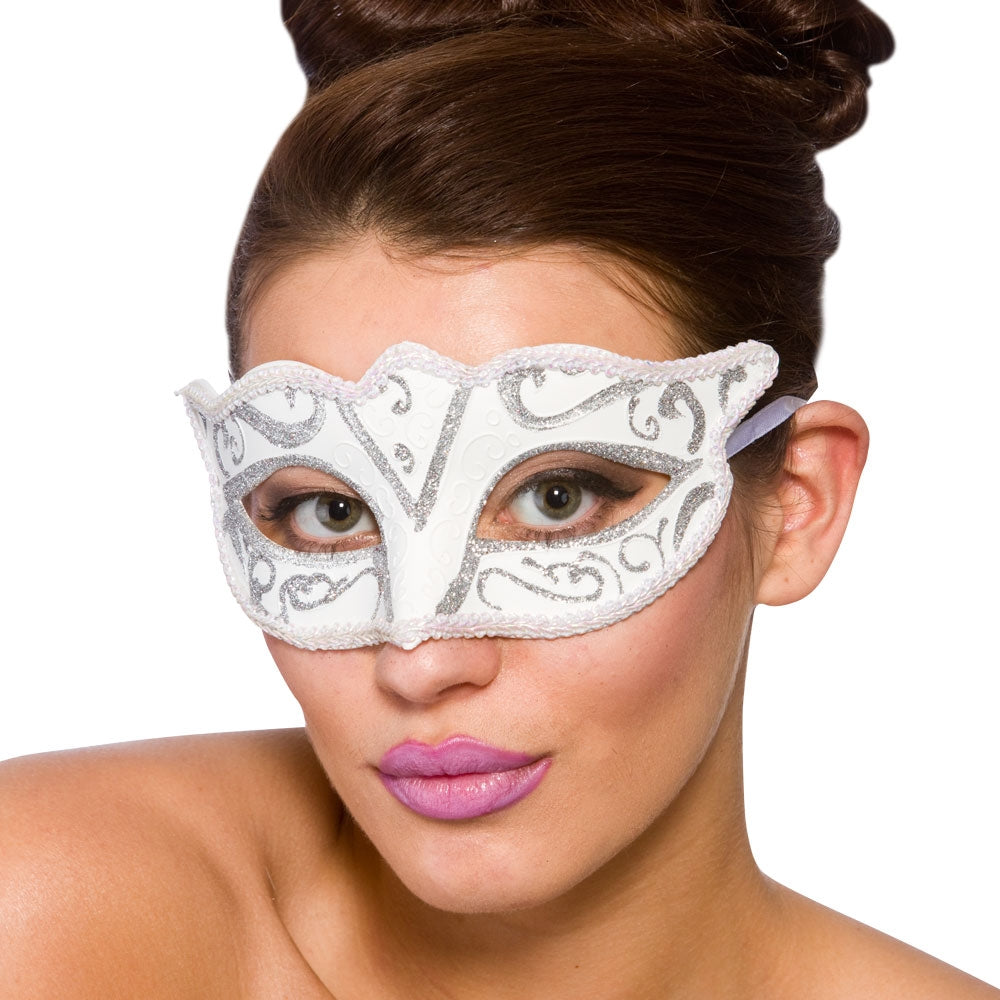 Verona Eyemask Masquerade Ball Open Fancy Dress Burlesque Eye Face Mask Ladies