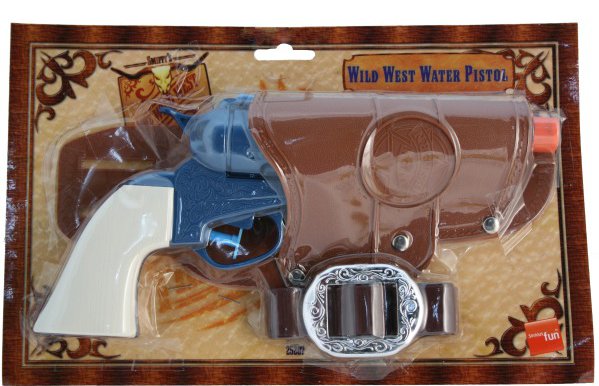 Adult Wild West Cowboy Fancy Dress Revolver Gun Holster Water Pistol Smiffys New