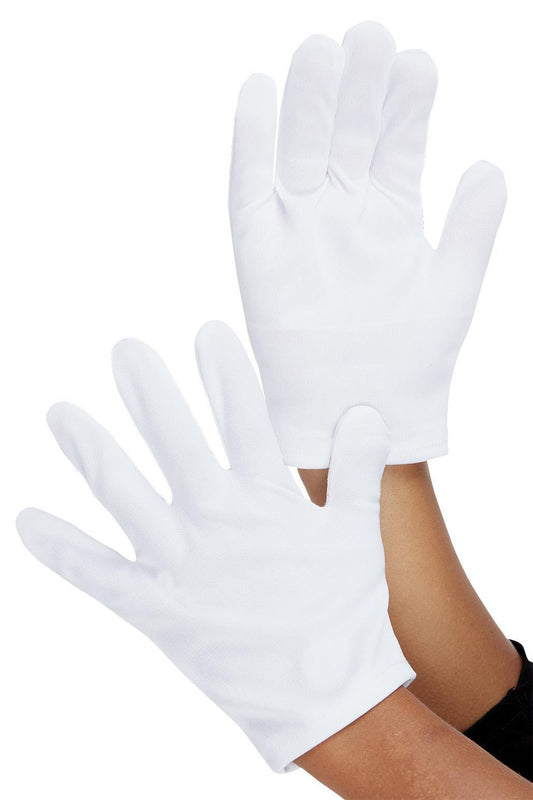 Kids Gloves, White