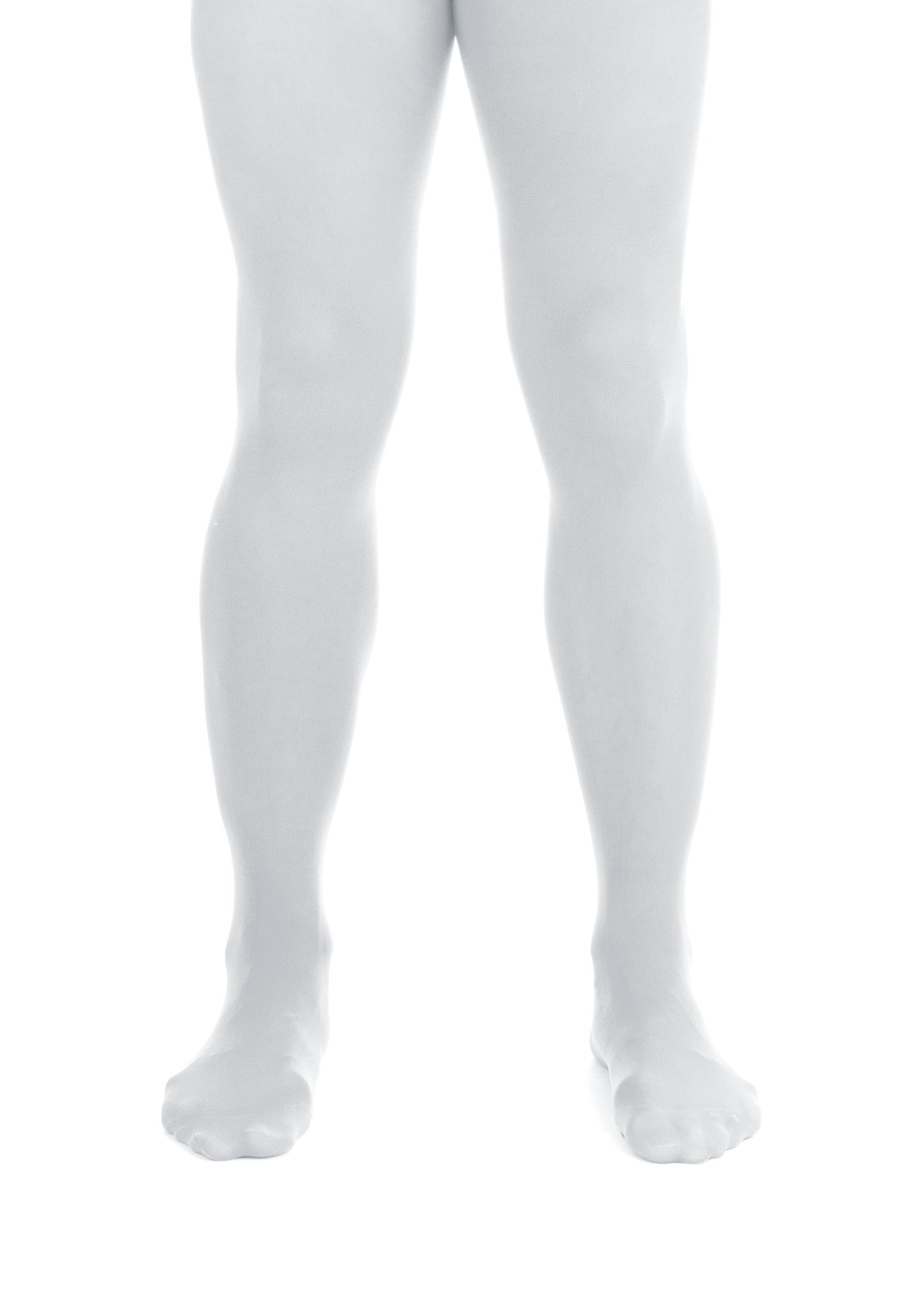 Male Mens Ladies XL Green White Tights Fancy Dress Christmas Fairytale Panto
