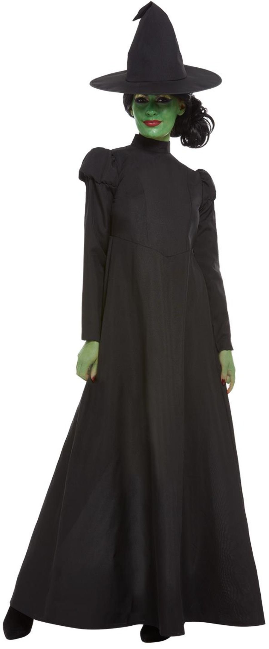 Wicked Witch Costume Ladies Halloween Fancy Dress Witches Outfit UK 4-18