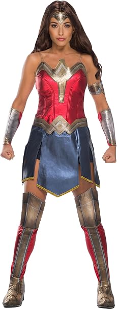 Rubies Women's DC Comics WW84 Wonder Woman Costume Set Halloween UK 10-14