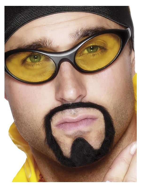 90s Rapper Specs Yellow Lense Ali G Gangster Fancy Dress Sunglasses   Kingdom Fancy Dress