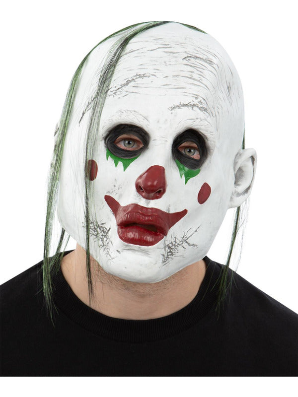 Sad Clown Latex Mask Adults Halloween Latex Fancy Dress Accessory Scary Clowns