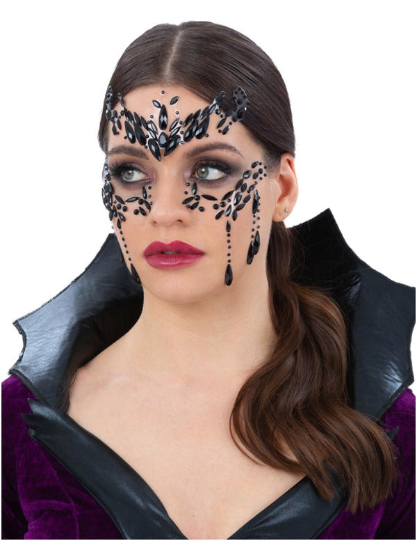 Venetian Masquerade Face Jewels Masked Ball Halloween Fancy Dress Special FX