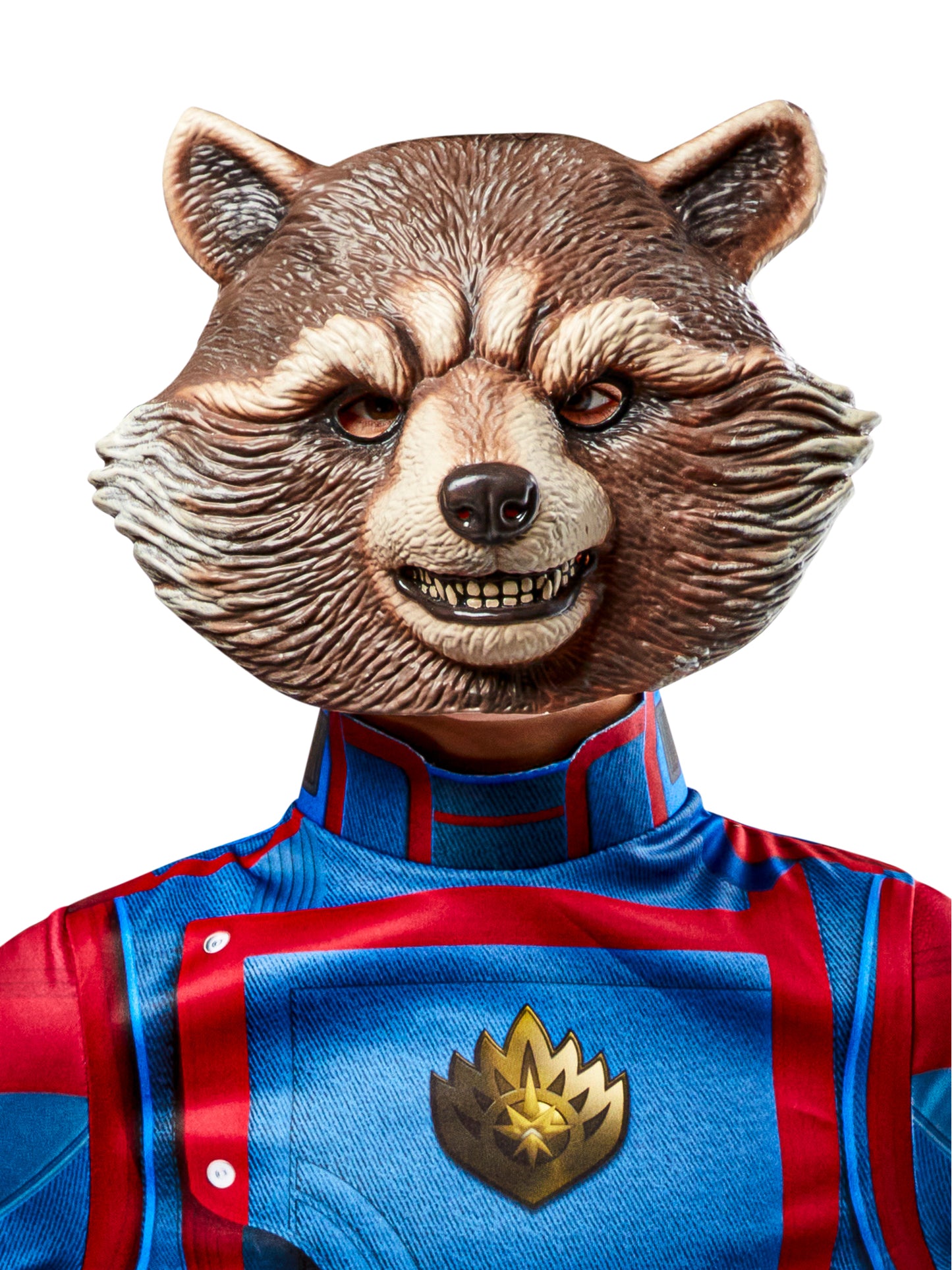 Rocket Racoon Child Mask Kids Fancy Dress Marvel Boys Girls Accessory