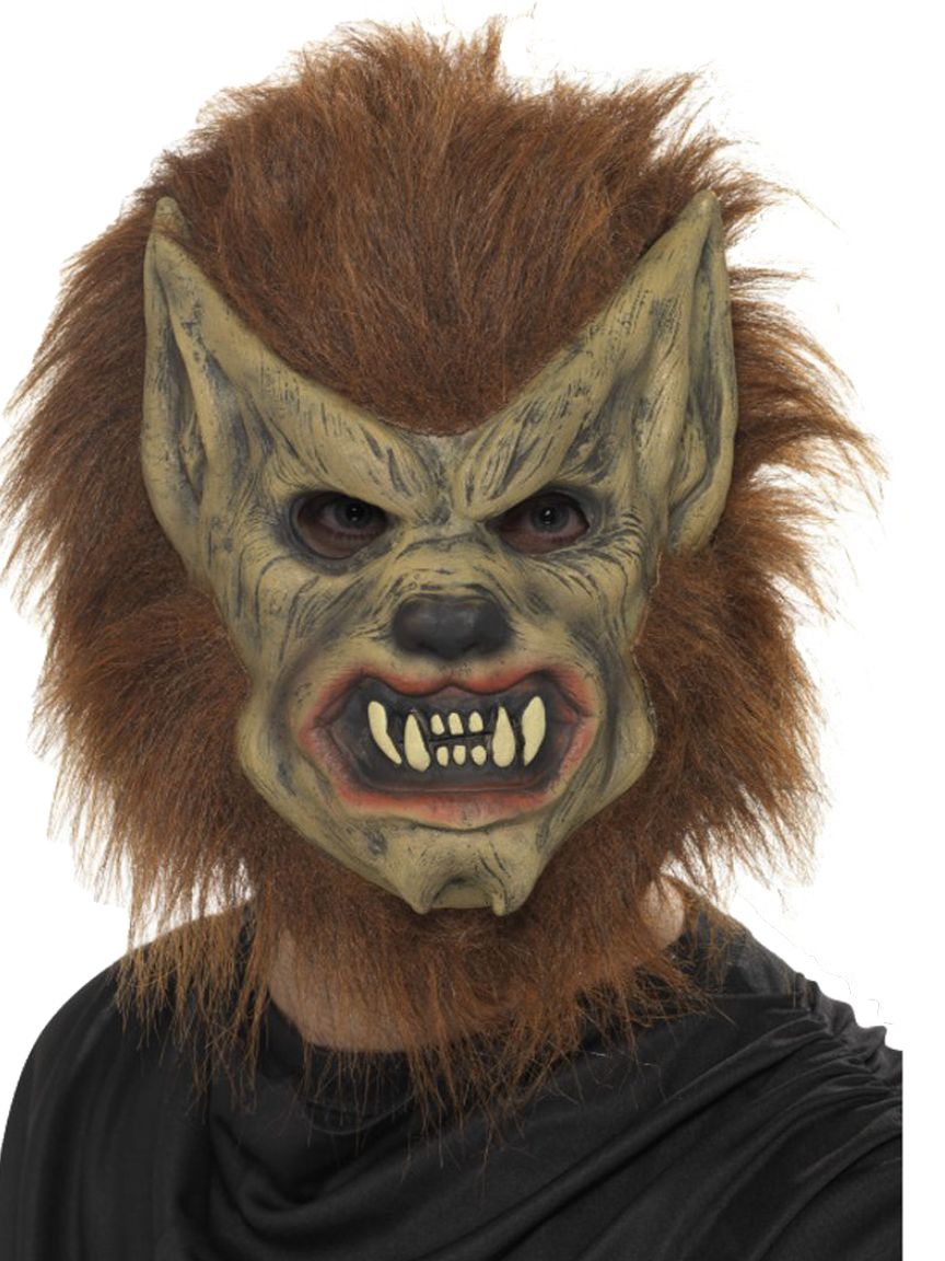 Werewolf Mask Brown