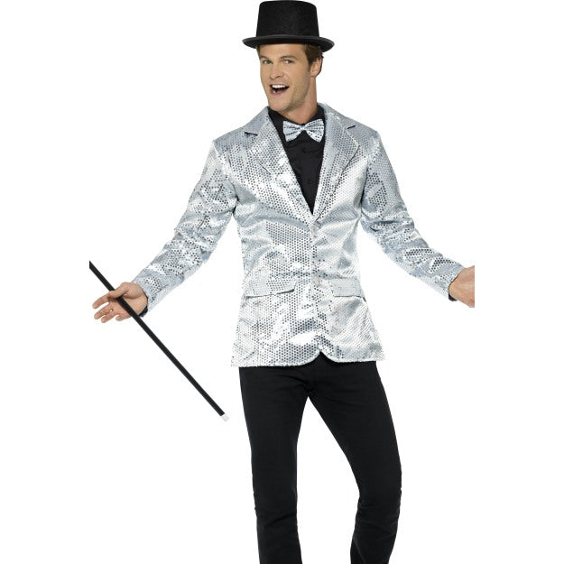 Mens Sequin Jacket Fancy Dress