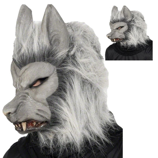 Grey Werewolf Mask