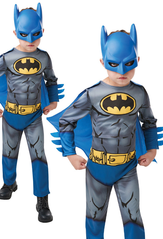 Batman Core Costume Book Week Superhero Boys Fancy Dress Outfit