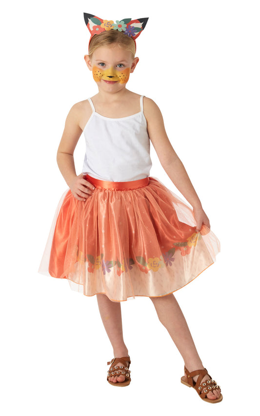 Fox Tutu Set Girls Costume Girls Book Day Fox Fancy Dress Outfit Girls Kids