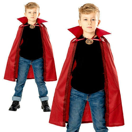 Dr Strange Cape & Medallion Kids Licensed Marvel Superhero Fancy Dress