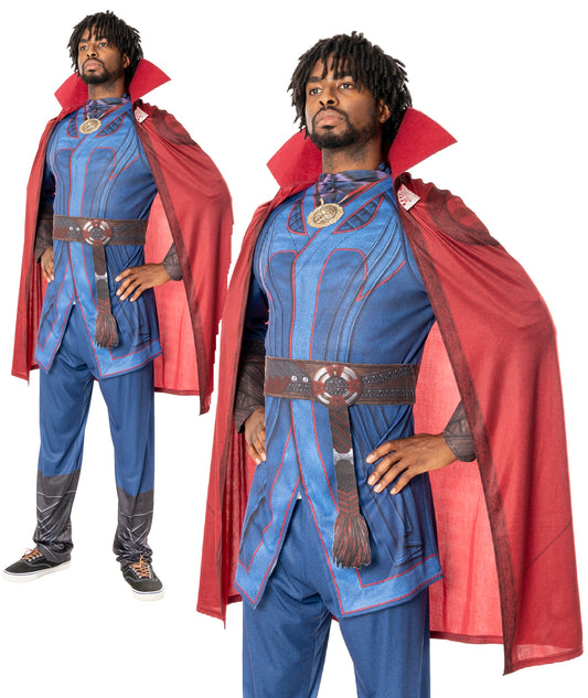 Doctor Strange Deluxe Mens Costume Marvel Superhero Book Day Fancy Dress