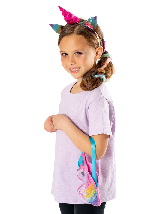 Barbie Unicorn Kit Girls Licensed Barbie Doll Fancy Dress Costume Kit