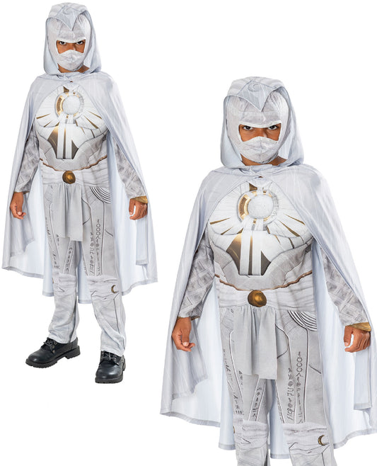 Moon Knight Kids Costume Marvel Licensed Fancy Dress Outfit Kids
