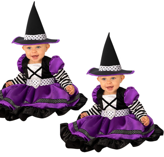 Purple and Black Witch