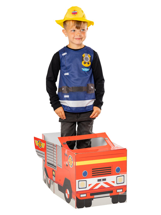 Fireman Sam Accessory Kit Licensed Kids Fancy Dress Costume 5-6 Years