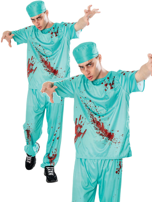 Bloody Doctor Costume Mens