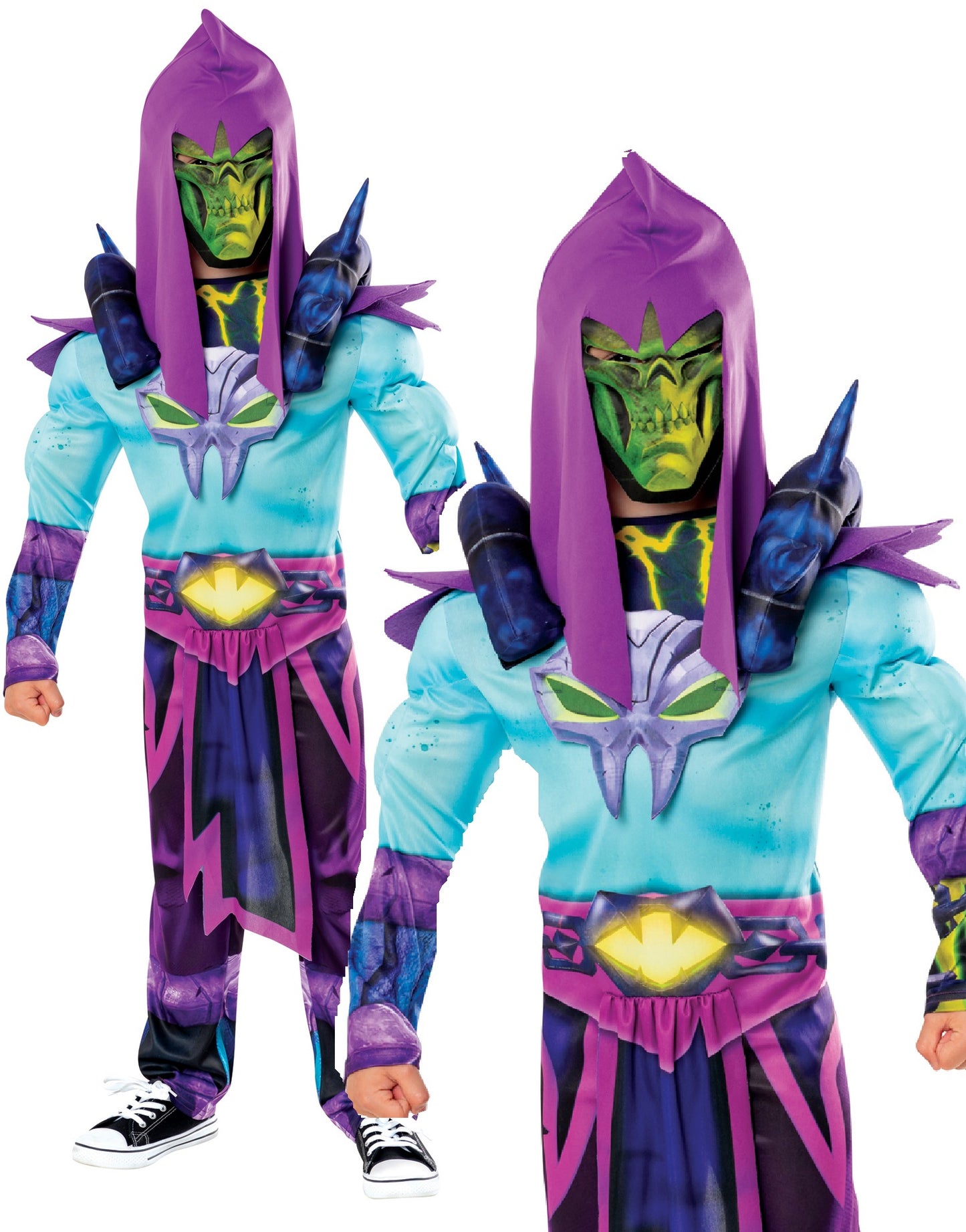 Deluxe Skeletor Kids Costume