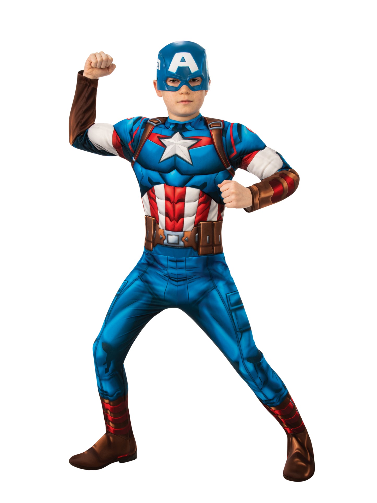 Boys Captain America Costume