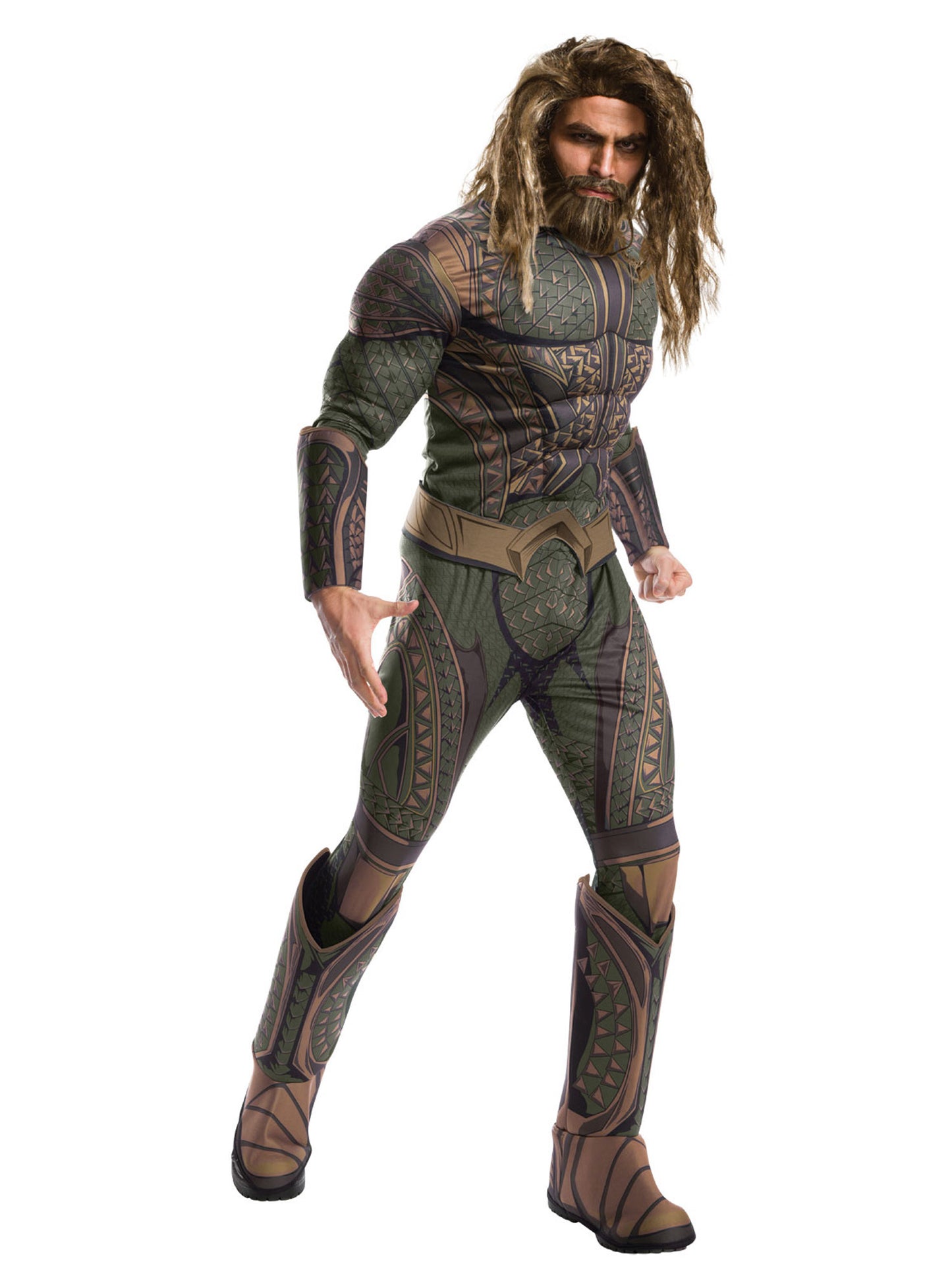 Aquaman Beard & Wig Set