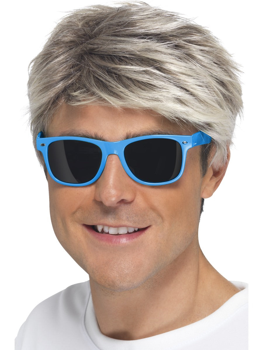 Neon Sunglasses 1980s Fancy Dress Party Accessory 80s Specs